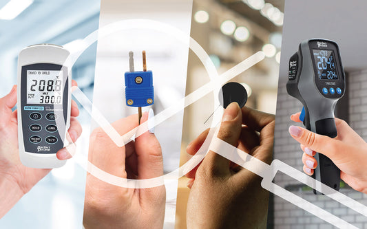 RTD vs Thermocouple vs Thermistor vs Infrared Thermometer