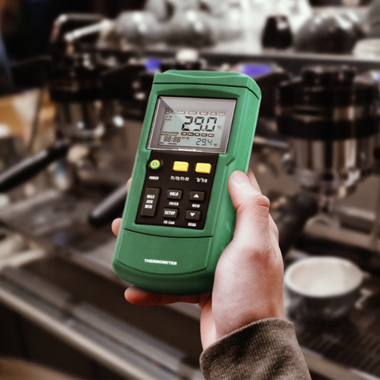 Thermocouple Thermometer in Coffee Making