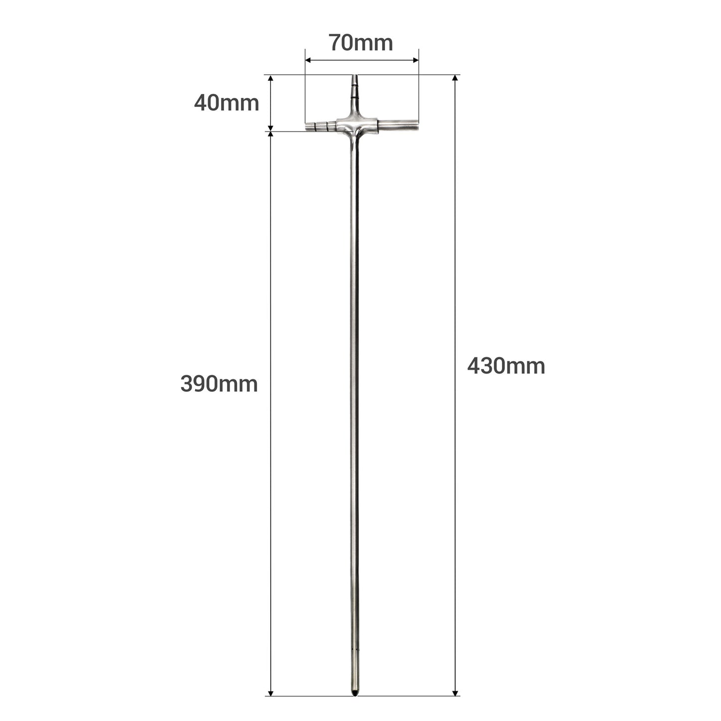 PT6390 Stainless Steel Pitot-Static Tube 390mm