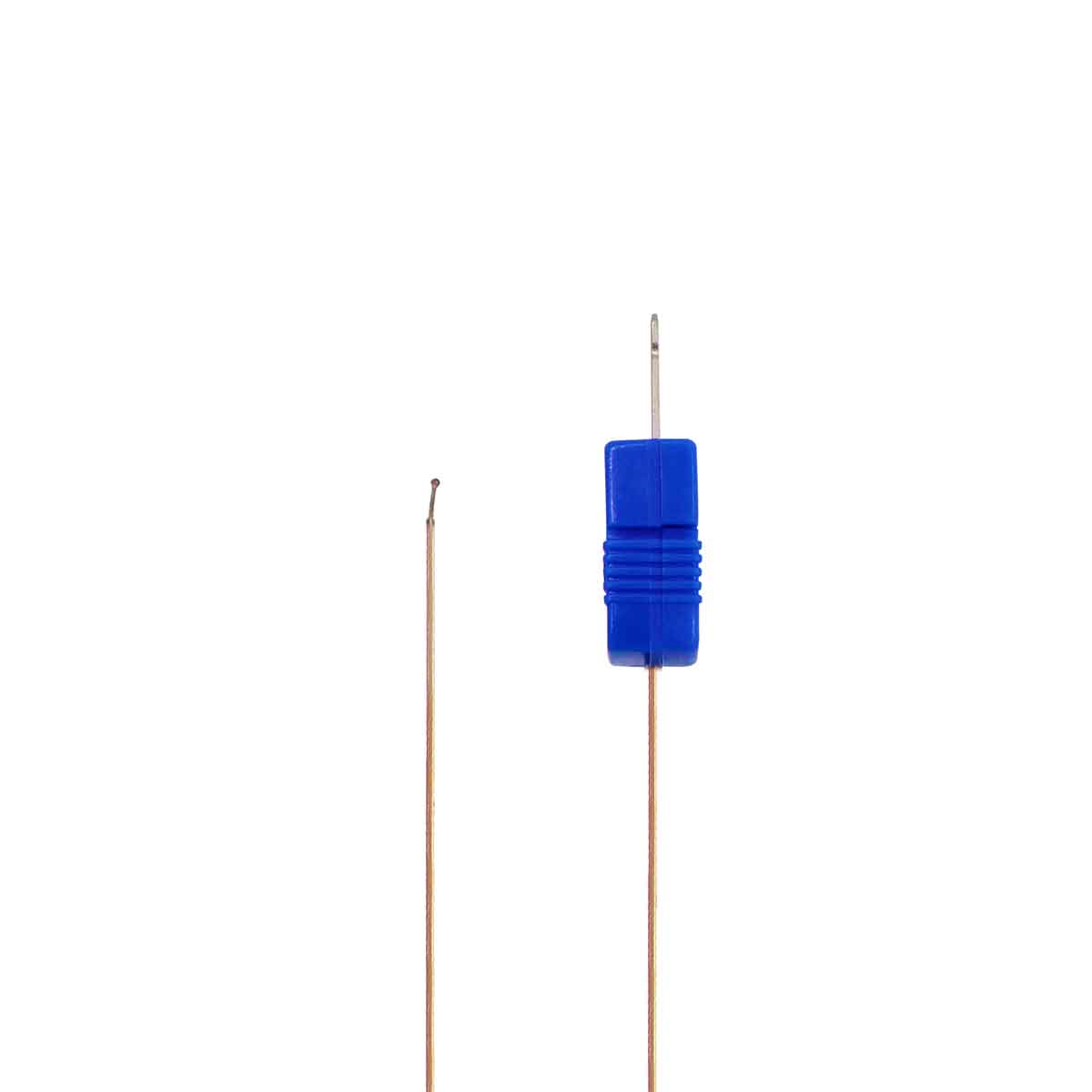 T-Type Thermocouple Probe, Male Flat Lead Connector, Brown Cable, main