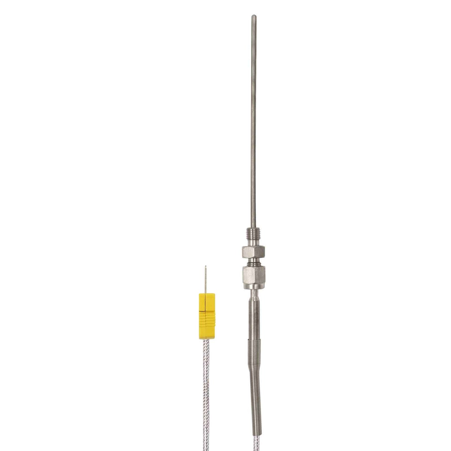 TL1813 K-Type Thermocouple Metal Head  1832°F Swivel-Thread