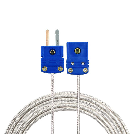TL3301 T-Type Thermocouple Transparent PTFE multi-core shielded 3m  Extension Cable