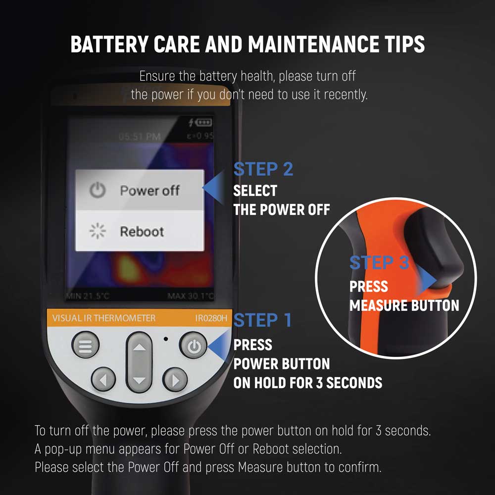 IR0280H Fever Detection Thermal Camera Dual Mode