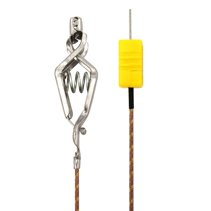 K-type aligator probe, side