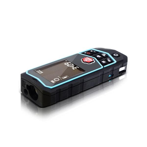 RF0040R2 Laser Distance/Range Measuring Meter, flat view of the device