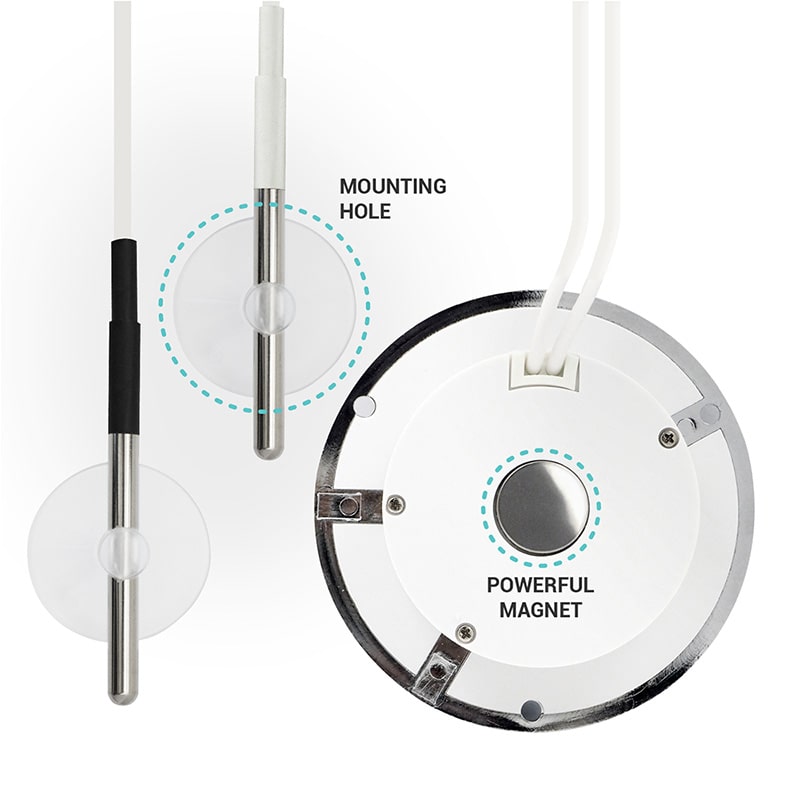 TC0355 Thermocouple Thermometer back