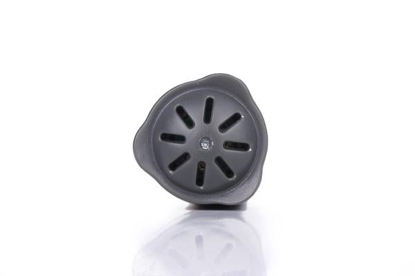 Temperature and Humidity Data Logger, Gray Device, Bottom View