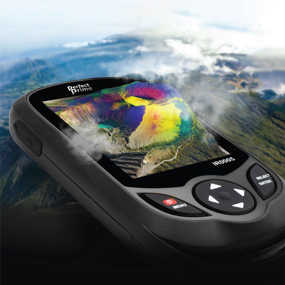 PerfectPrime IR0005 Thermal Camera looks into Volcanoes