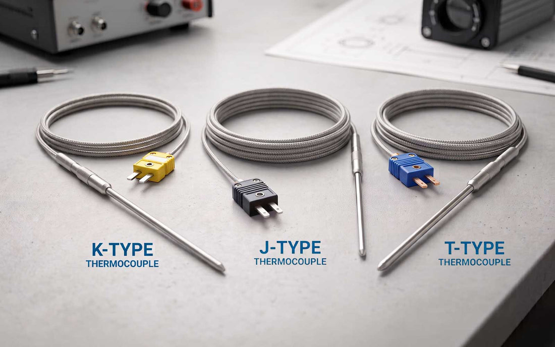 K Type vs J Type vs T Type Thermocouples: What’s the Difference?
