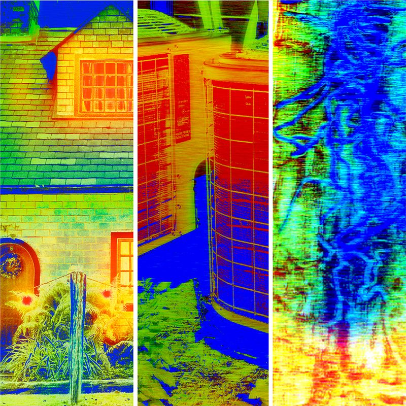 Thermal images of different prices