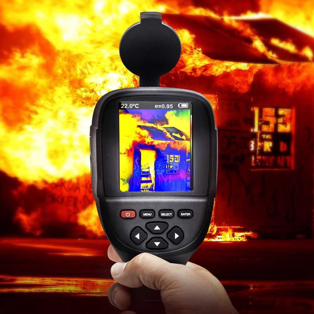 thermal camera use in fire