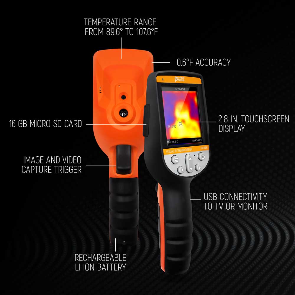 IR0280H Fever Detection Thermal Camera Dual Mode