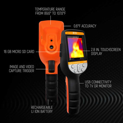 IR0280H Fever Detection Thermal Camera Dual Mode