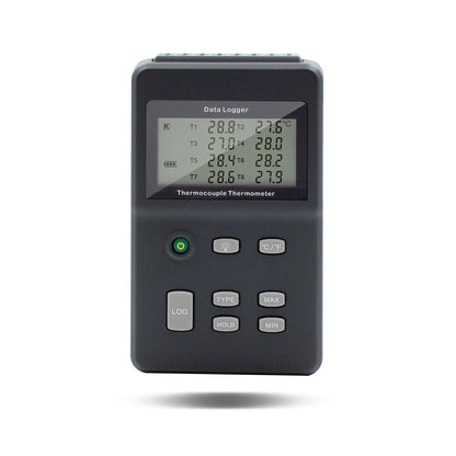 TC0580 K, J, E, T, R, S, N, B type 8 Channels Thermocouple Thermometer
