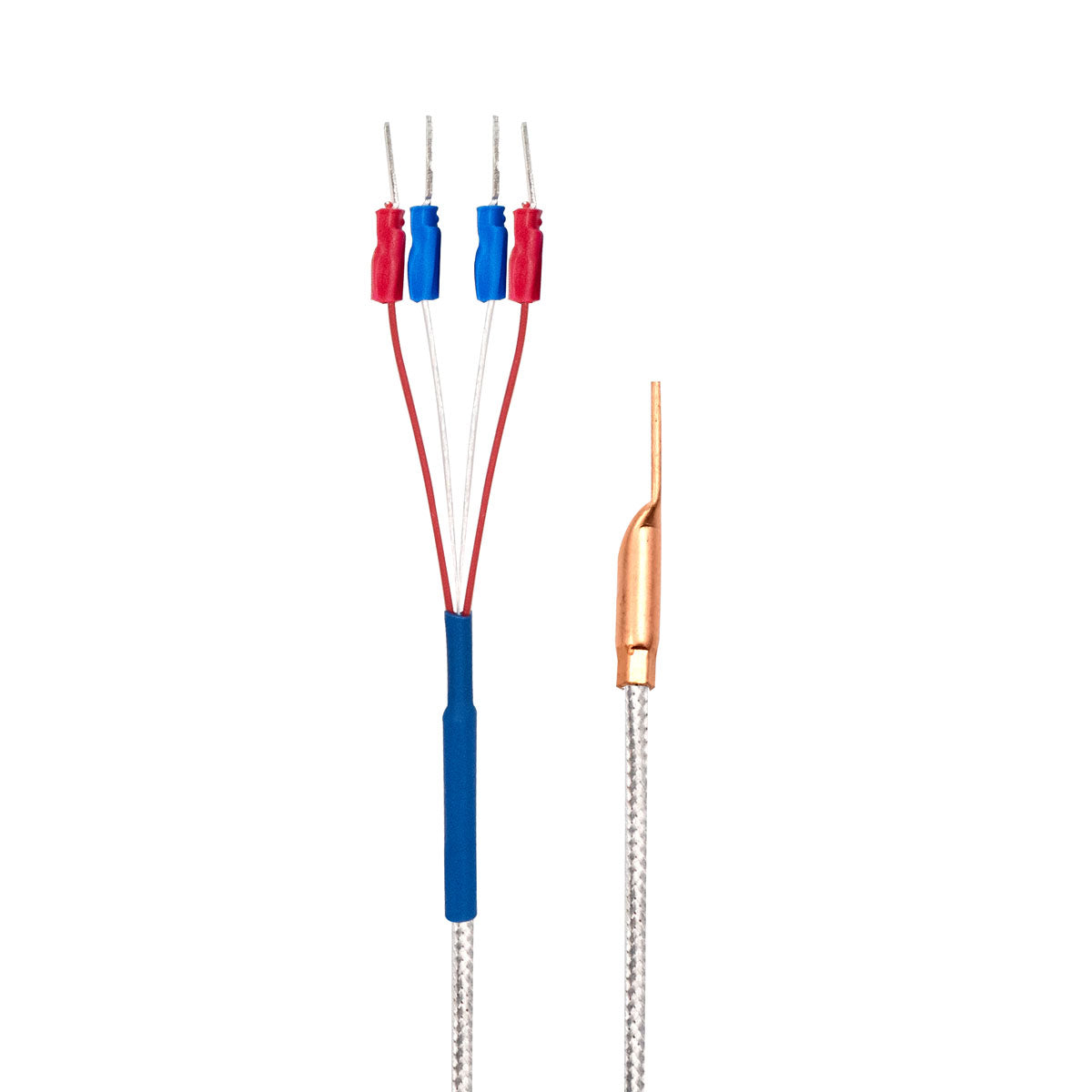 TL4100 4 Wires RTD PT100 Temperature Probe (-328 - 392°F) Round Hole