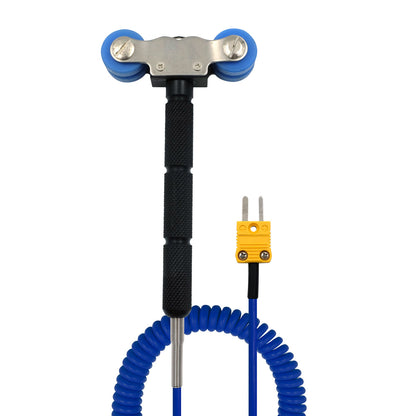 TL8814 K-Type Wheel Roller Thermocouple Temperature Probe 392°F