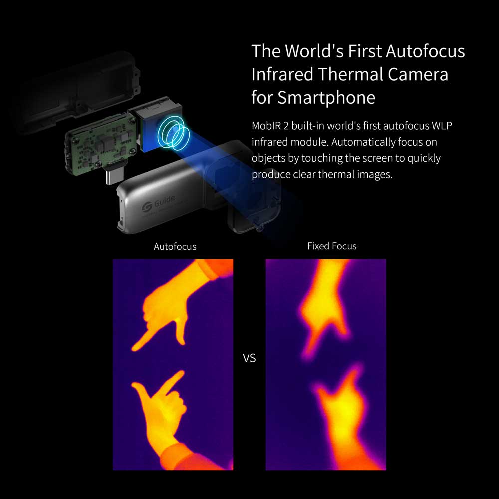 GD MobIR 2S Thermal Camera for Android Phones Type-C