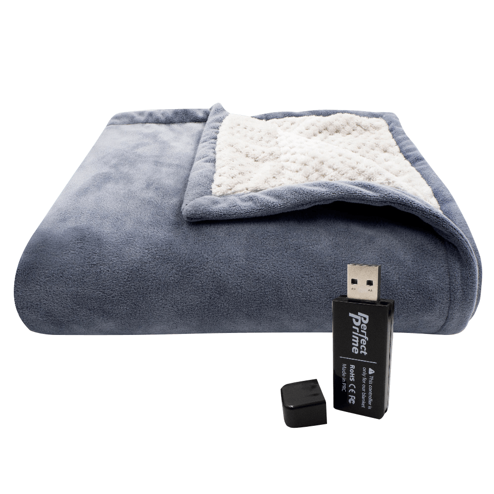 Electric Heated portable blanket, Large Heat Area