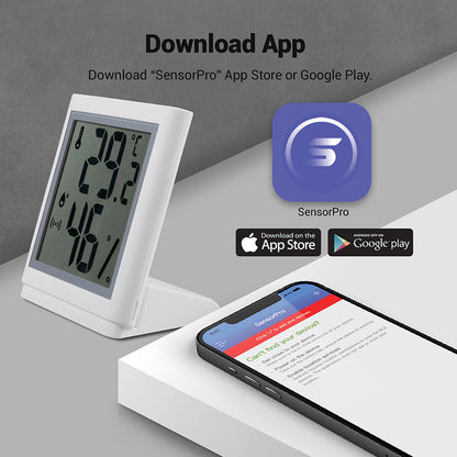 Download SensorPro App Store or Google Play