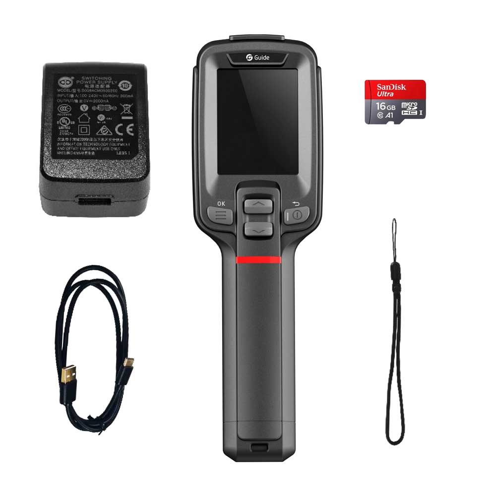 Guide Sensmart PC210 Tool-like Thermal Camera Product Image Full Set