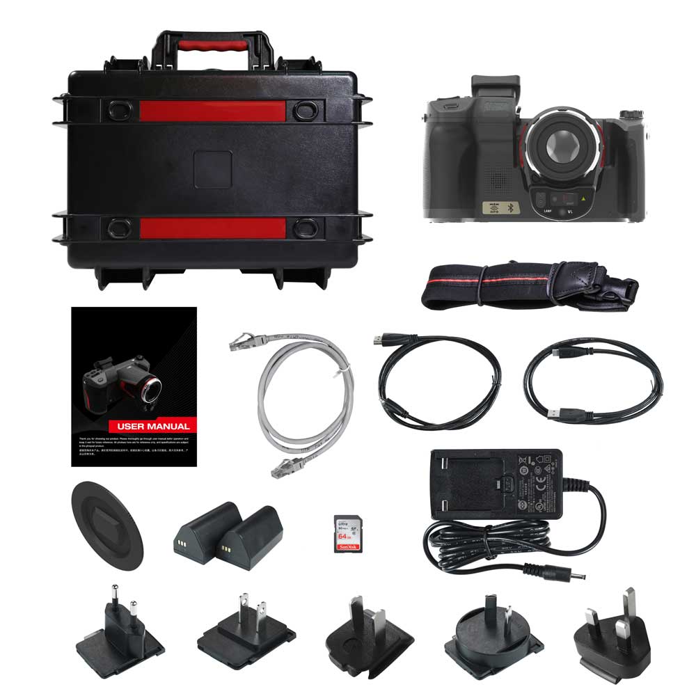 Guide Sensmart PS600 High Performance Thermal Camera Product Image Full Set