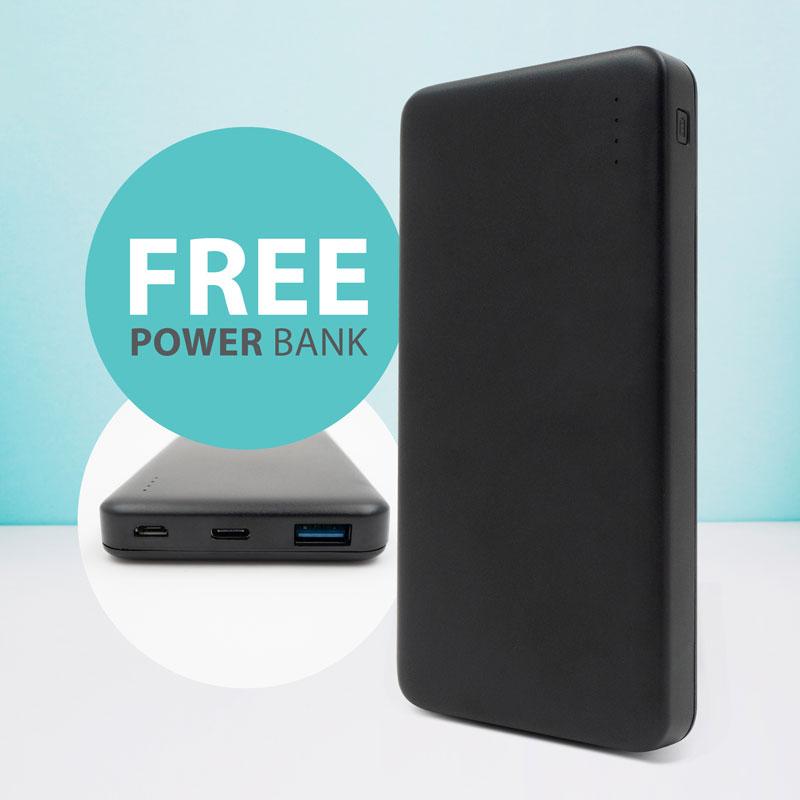 Free black powerbank for PerfectPrime electric heated blanket